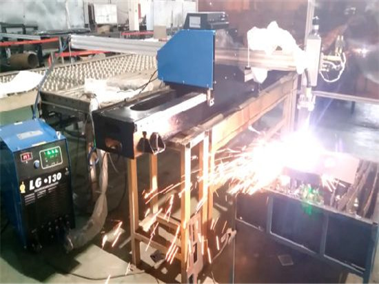 Máquina de corte por plasma de corte a plasma portátil CNC para aço inoxidável, aço carbono e com peças de componentes baratos
