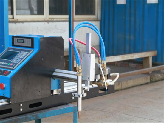 Máquina de corte da chama do plasma do pórtico do CNC para a folha de metal do ferro
