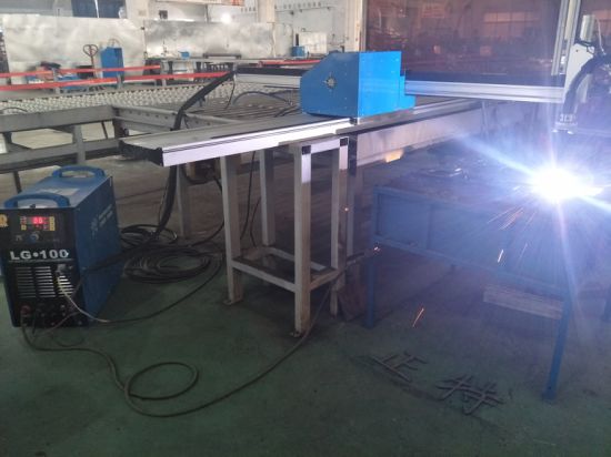 Cortador de metal da máquina de corte do tubo do plasma do CNC da China