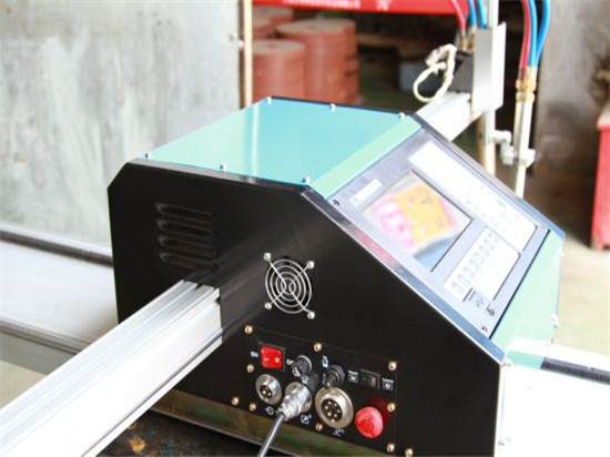 Máquina de corte do plasma do pórtico do pórtico de Jiaxin máquina de corte do plasam do cnc para a chapa de aço inoxidável / aço carbono