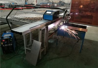 China fabricante Computer Controlado CNC Plasma Cutter uso para corte de alumínio de aço inoxidável / ferro / Metal