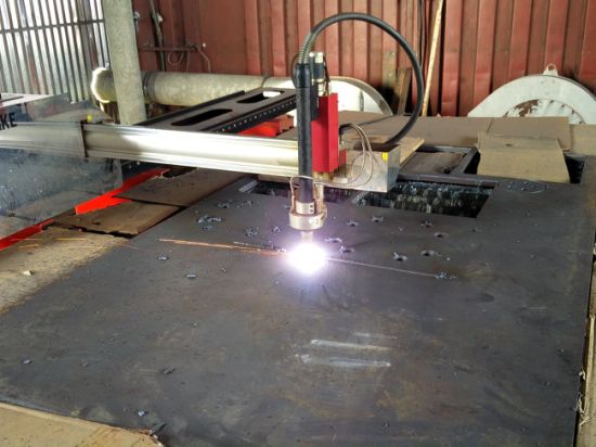 Máquina de corte de chapa de aço leve CNC Máquina de corte de chapa de metal portátil
