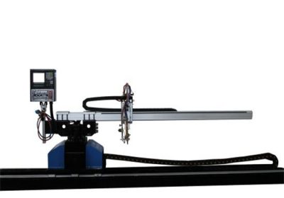 Cortador de aço do pórtico do metal do tipo cortador do plasma do CNC / máquina de corte para o aço suave