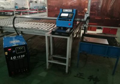 Máquina de corte de alta velocidade da tabela do plasma do cnc da chapa metálica com poder huayuan fornecedor