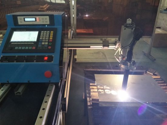Máquina de corte pequena automática do perfil do plasma do CNC para folhas de metal