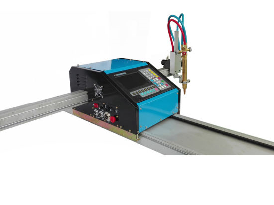 cortador portátil do plasma da máquina de corte da chama do plasma do CNC JX-1530